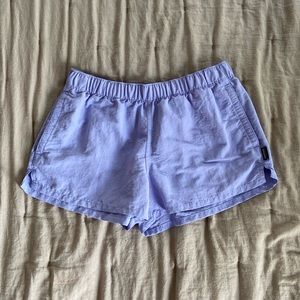 Light purple Barely Baggies Patagonia shorts